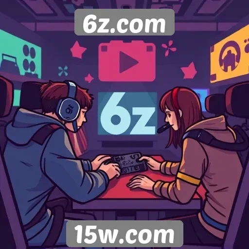 Explorando os recursos de socialização no 6z.com